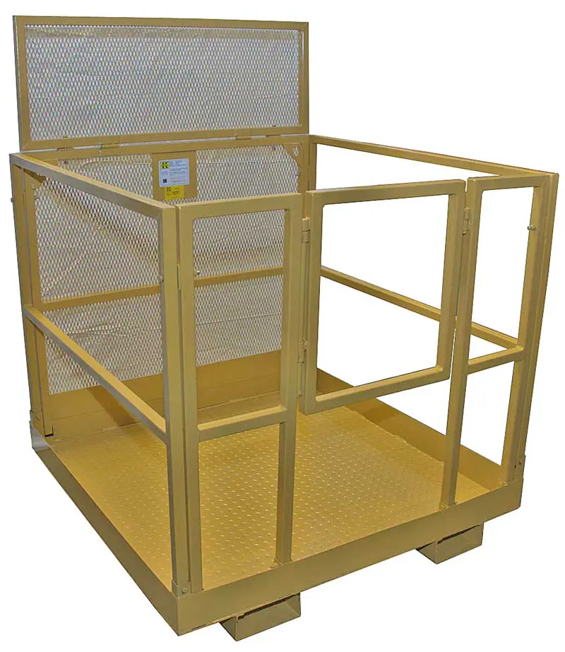 Side Gate £750 VAT Forklift Safety Access Platform Man Cage Basket  2m 