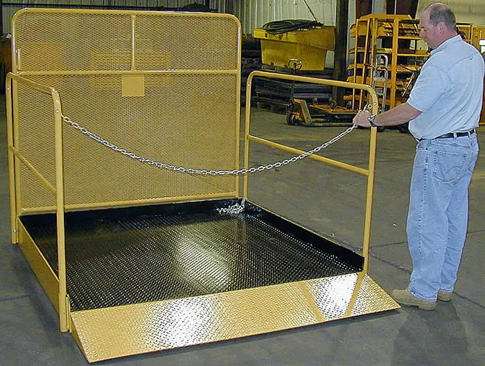 Forklift Man Baskets Meet All Osha Requirements