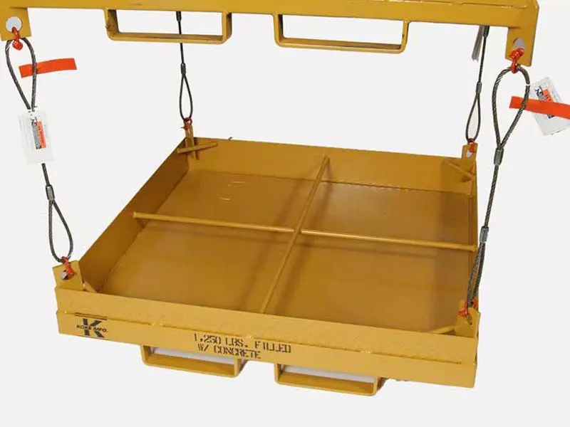 Crane Basket Test Weight Box