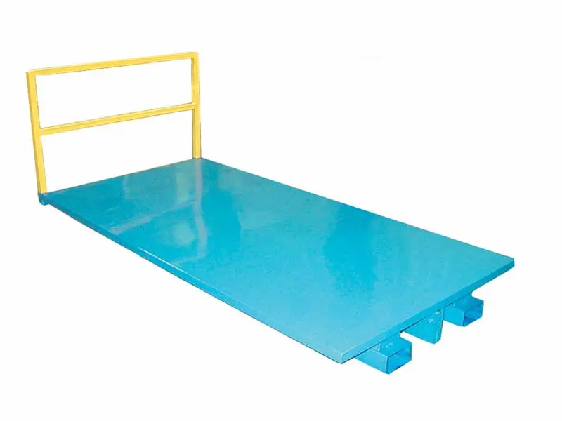 Order Picker Platform with Rail