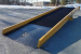 Yard ramp with level off