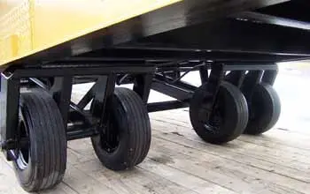 Yard ramp - Tandem Wheels