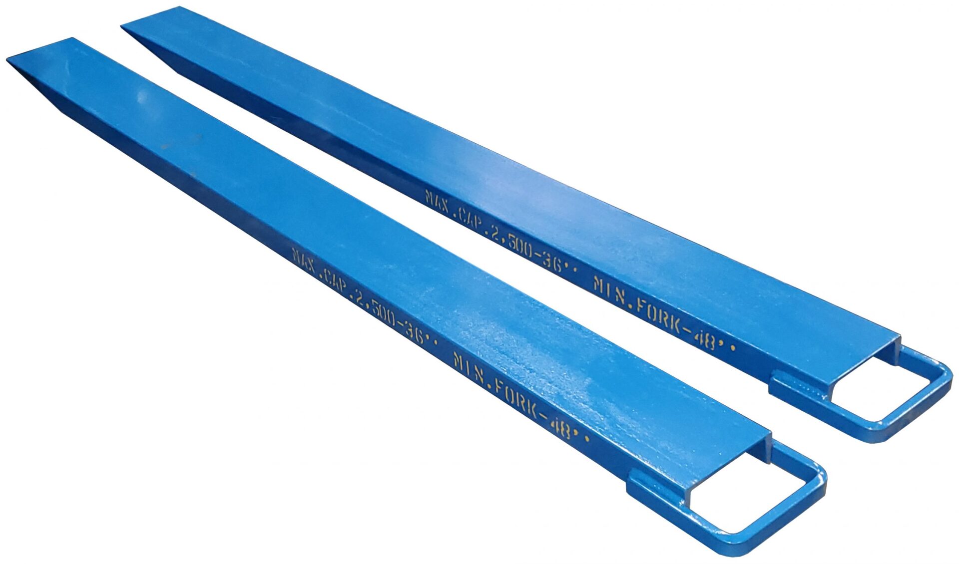 Forklift Fork Extension For Large Loads Designed For Hook Type Forks