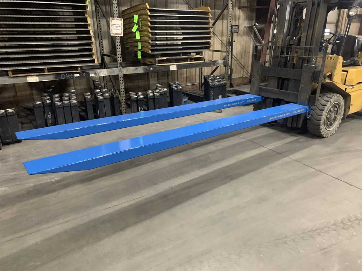 Super Duty Forklift Fork Extensions - For Extreme Needs