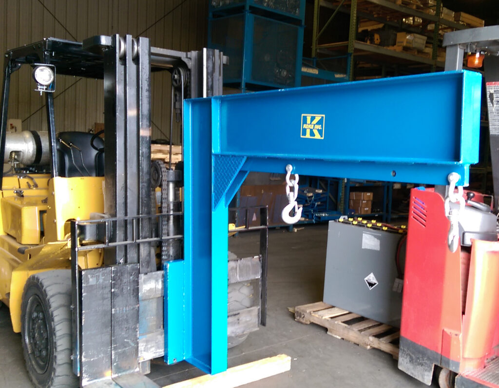Carriage Mount Elevated Lift Jib
